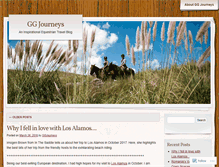 Tablet Screenshot of ggjourneys.com